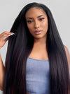 Luxury No Lace Wigs Collection 3 In 1 Half Wig Straight Wig